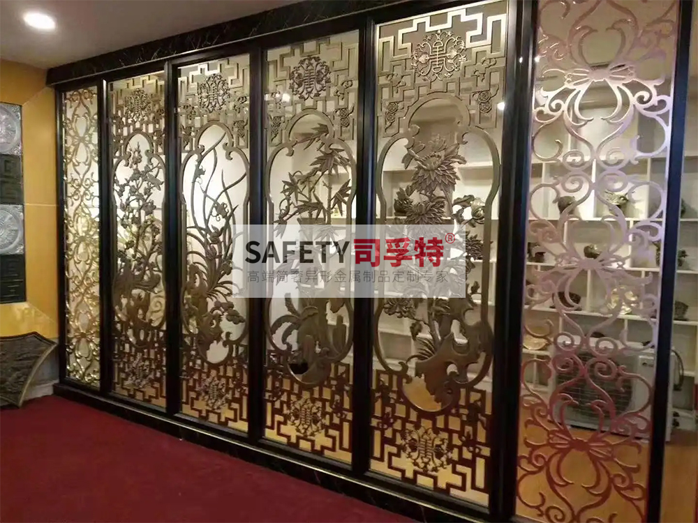 金屬屏風有哪些種類？什么材質的金屬屏風好？[司孚特金屬屏風](圖4)