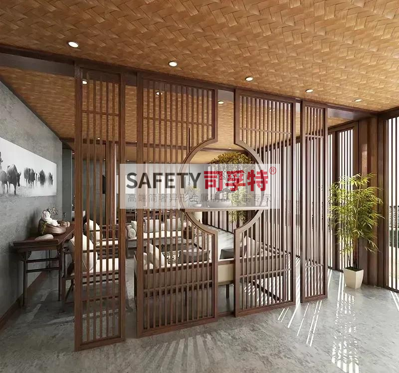 彩雕鋁屏風隔斷，彰顯高端品質[司孚特鋁雕屏風隔斷](圖1)